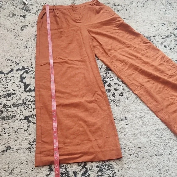 Open Edit Wide leg pants Size SMALL - Picture 9 of 12